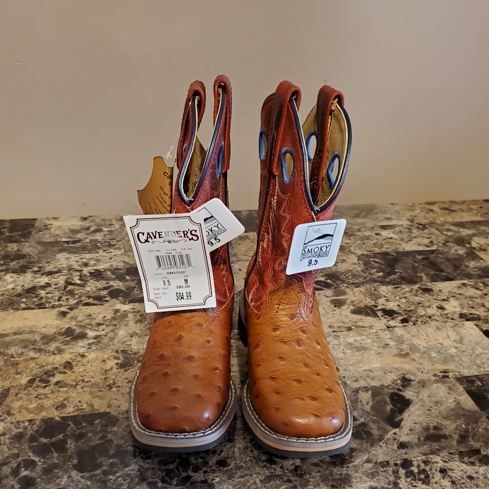 Smoky Mountain toddler boy size 9.5 boots